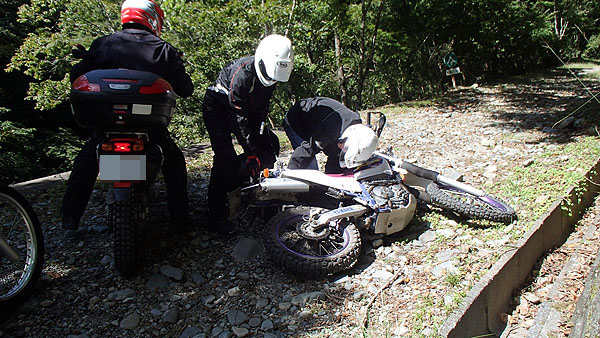 ＯＳＡＭＵさん転倒